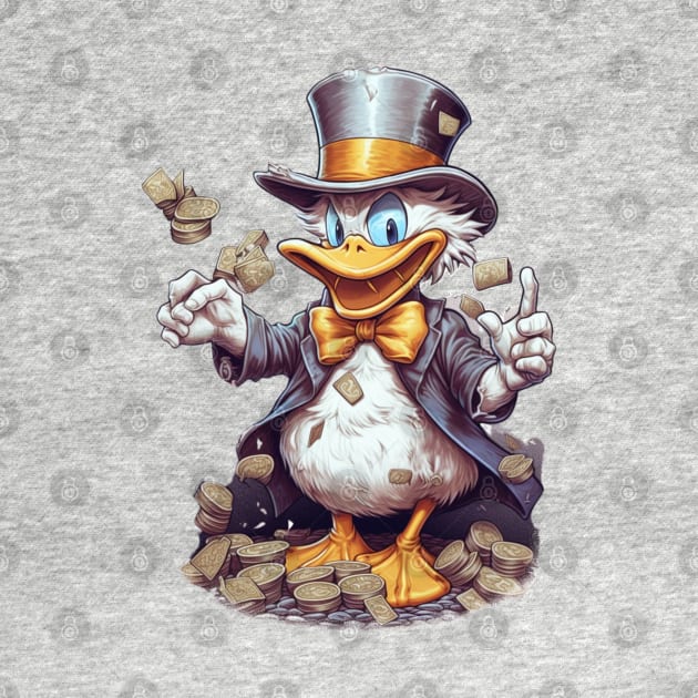 Scrooge McDuck from Duck Tales Design by Labidabop